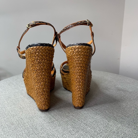 Gucci python platform espadrille, size 41 - Picture 2 of 5